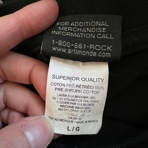 Vintage Oversized Band Tee Heavy Death Metal T-Shirt Merch Graphic Goth Punk - Picture 4 of 6